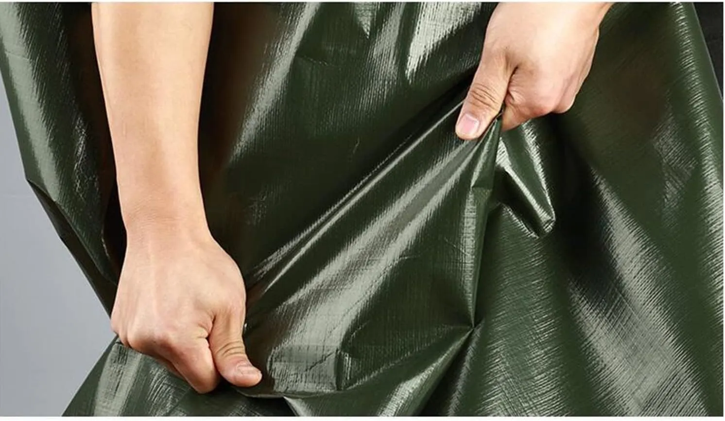 Tarps Heavy Duty Waterproof, Waterproof Tarps for Outdoors with Grommets Reinforced Edges, UV-Resistant, Tarp Waterproof Camping Tarp,2 * 3/6 * 9ft