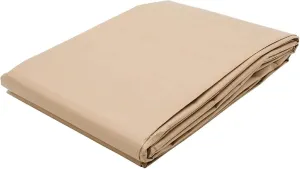 Tarps Now 10x10 Feet Poly Tarp |12 MIL Heavy Duty Waterproof Cover |Rip and Tear Proof Plastic Tarp with Rustproof Aluminum Grommets & Reinforced Edges |Ideal for Roof Repairs, Landscaping-Tan