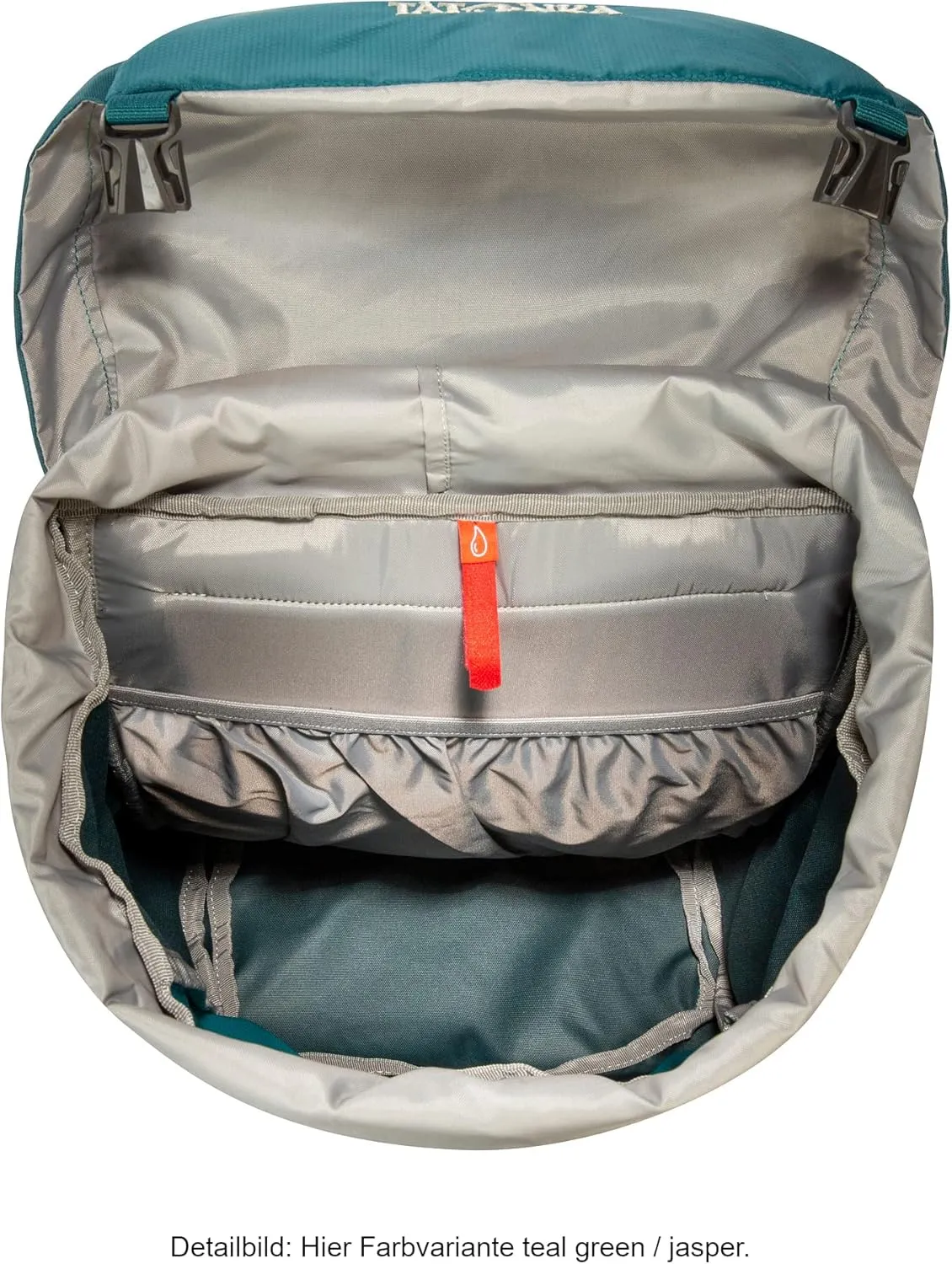 Tatonka Hiking Backpack with 32 Litre Volume and Ventilated Back, Black/Titan Grey, 32 Liter