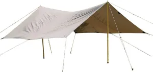 Tatonka Unisex – Adult Tarp 1 TC Sun Sail, Sand Beige, 425 x 445 cm