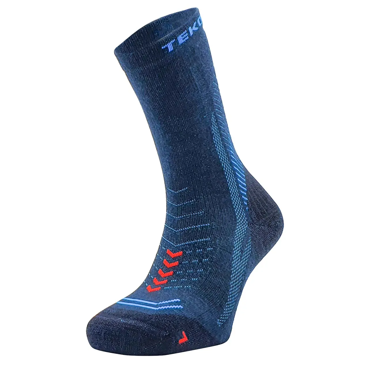 TEKO eco HIKE 2.0 DISCOVERY MERINO WOOL HIKING SOCKS - Light Half Cushion - Unisex - 3 PAIR PACK