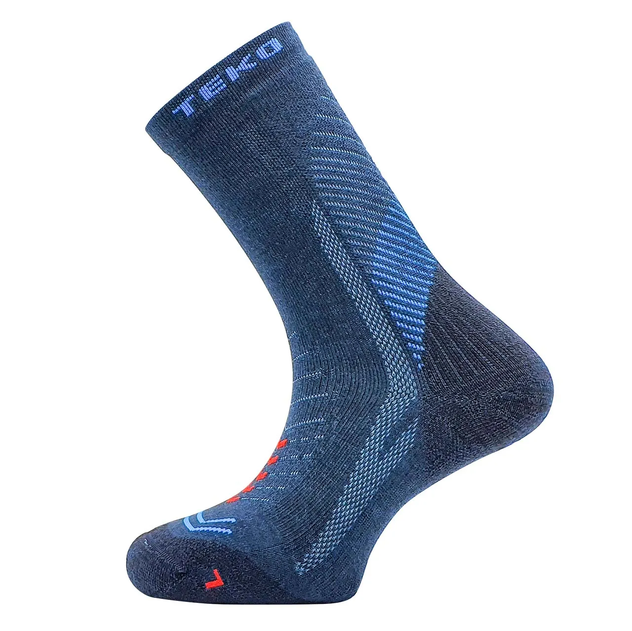 TEKO eco HIKE 2.0 DISCOVERY MERINO WOOL HIKING SOCKS - Light Half Cushion - Unisex - 3 PAIR PACK