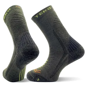 TEKO eco HIKE 2.0 DISCOVERY MERINO WOOL HIKING SOCKS - Light Half Cushion