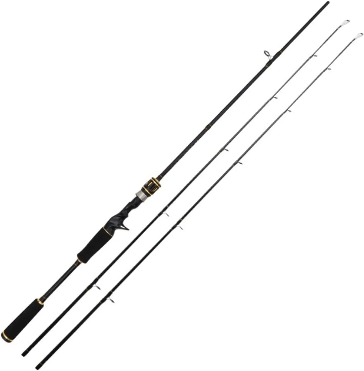telescoping Deluxe Carbon Fiber Fishing Pole Telescopic Fishing Pole Backpacking Fishing Pole Set Fishing Rod and Reel with Accessories Fishing Rod