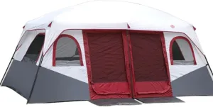 Tent Outdoor Large Canopy Beach Camping Tent Waterproof Ground Tent Tarp Shelter Hammock Rain Fly Cover