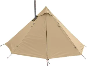 Tent Outdoor Waterproof Camping Double-Layer Tent Set Single Wood Stove Chimney Tent Camping Tent Outdoor Tent