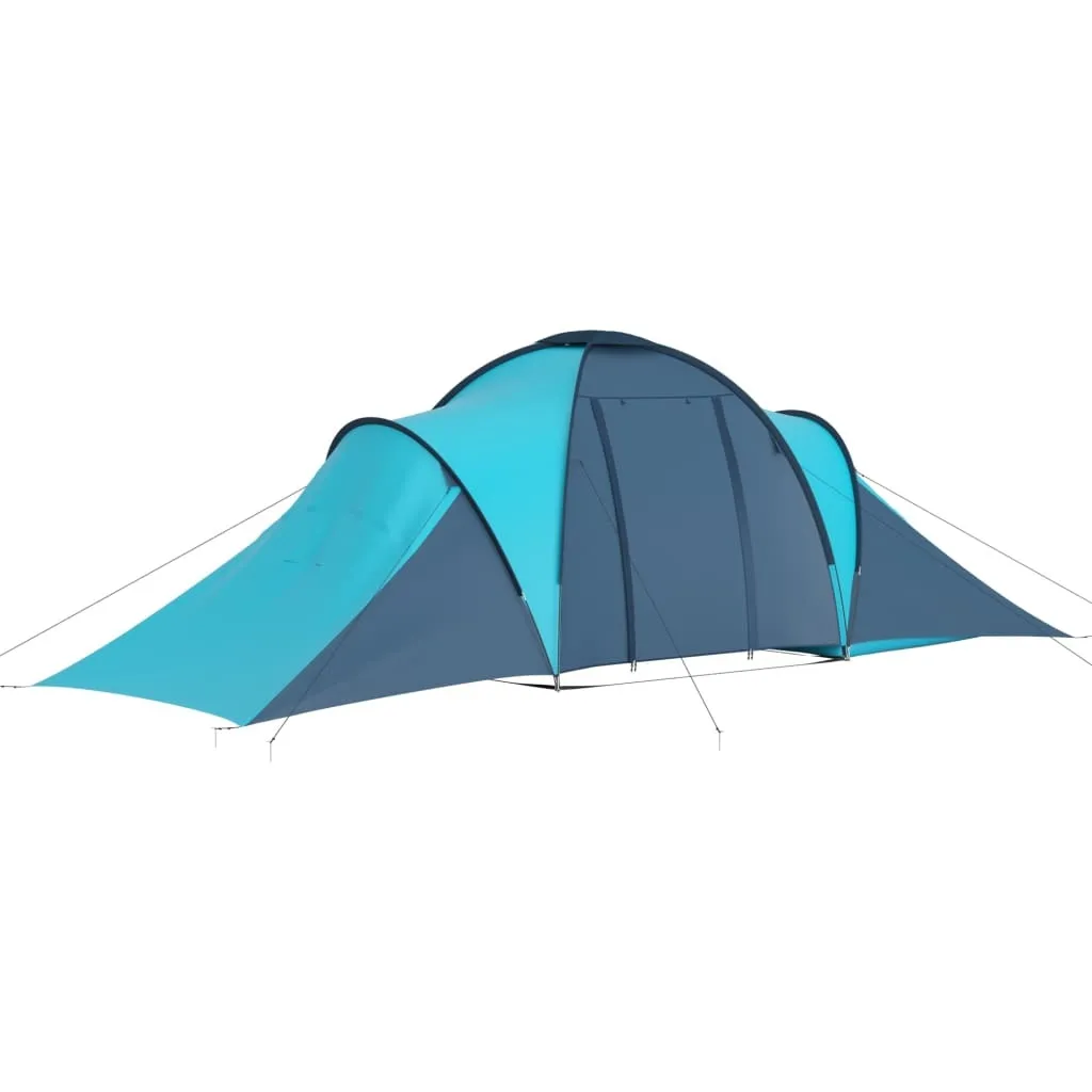 Tent Persons 6 Camping Blue Blue Private sale Light Interactive and