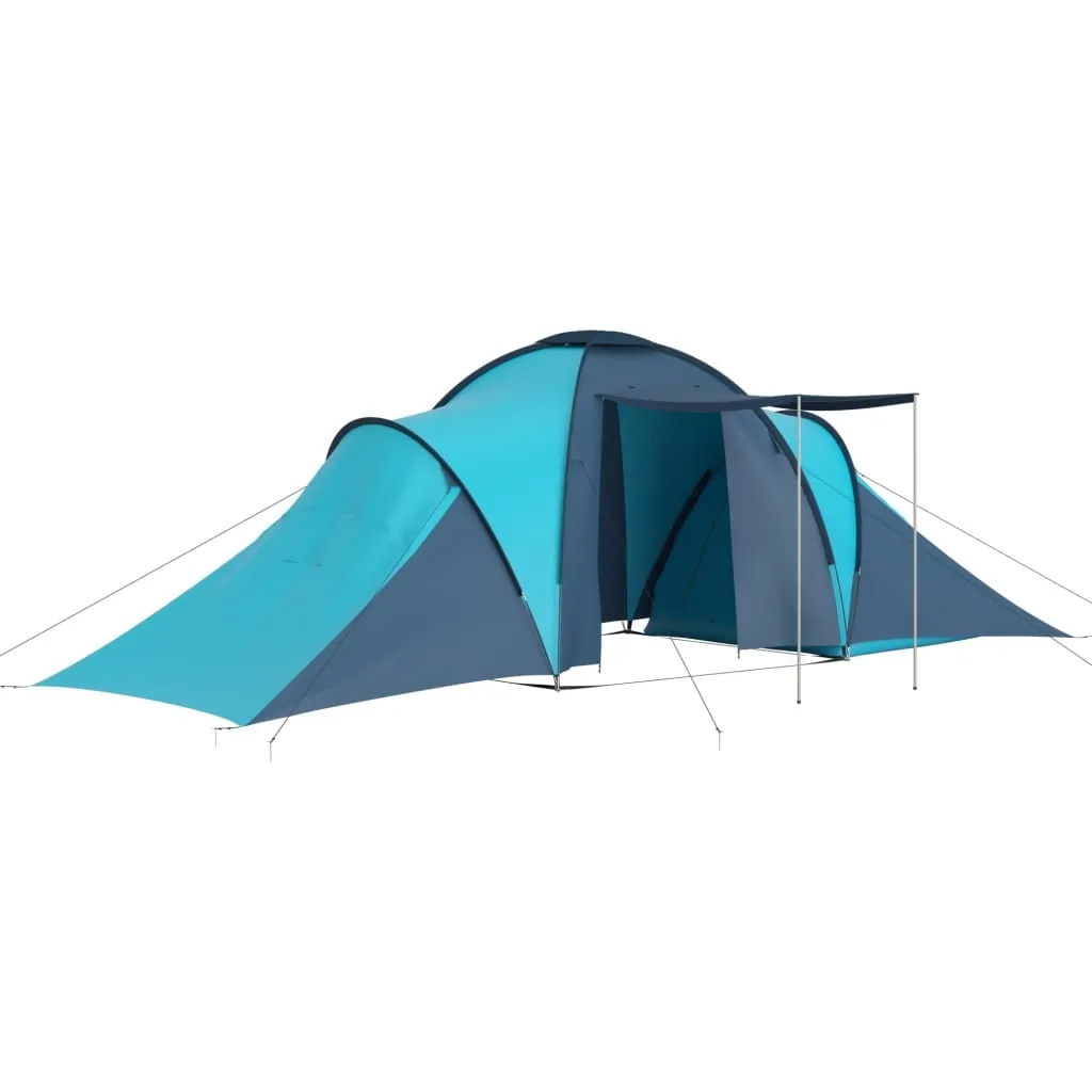 Tent Persons 6 Camping Blue Blue Private sale Light Interactive and
