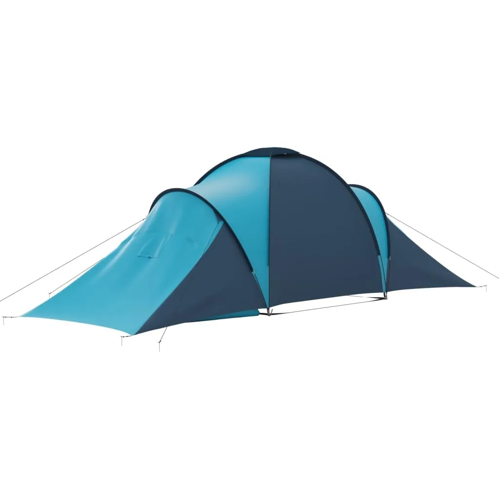 Tent Persons 6 Camping Blue Blue Private sale Light Interactive and