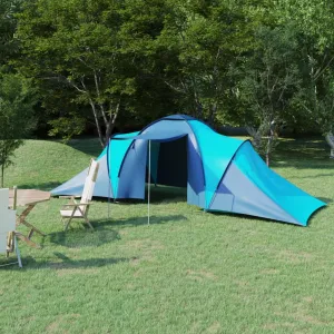Tent Persons 6 Camping Blue Blue Private sale Light Interactive and