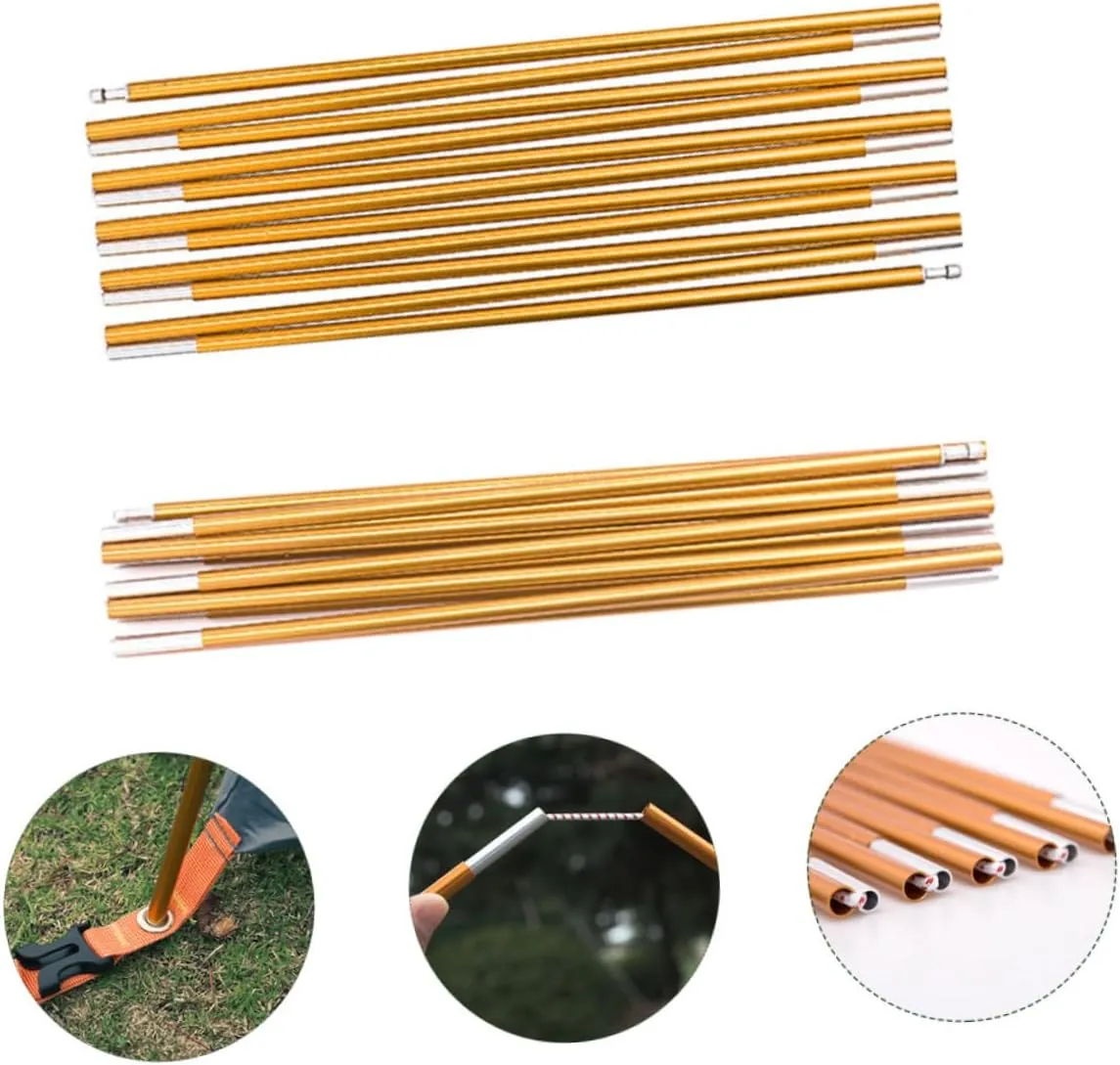 Tent Poles Dyneema Tarp Picnic Shelter Tent Anchors Heavy Duty Cot Storage Tent Tarp for Camping Tents