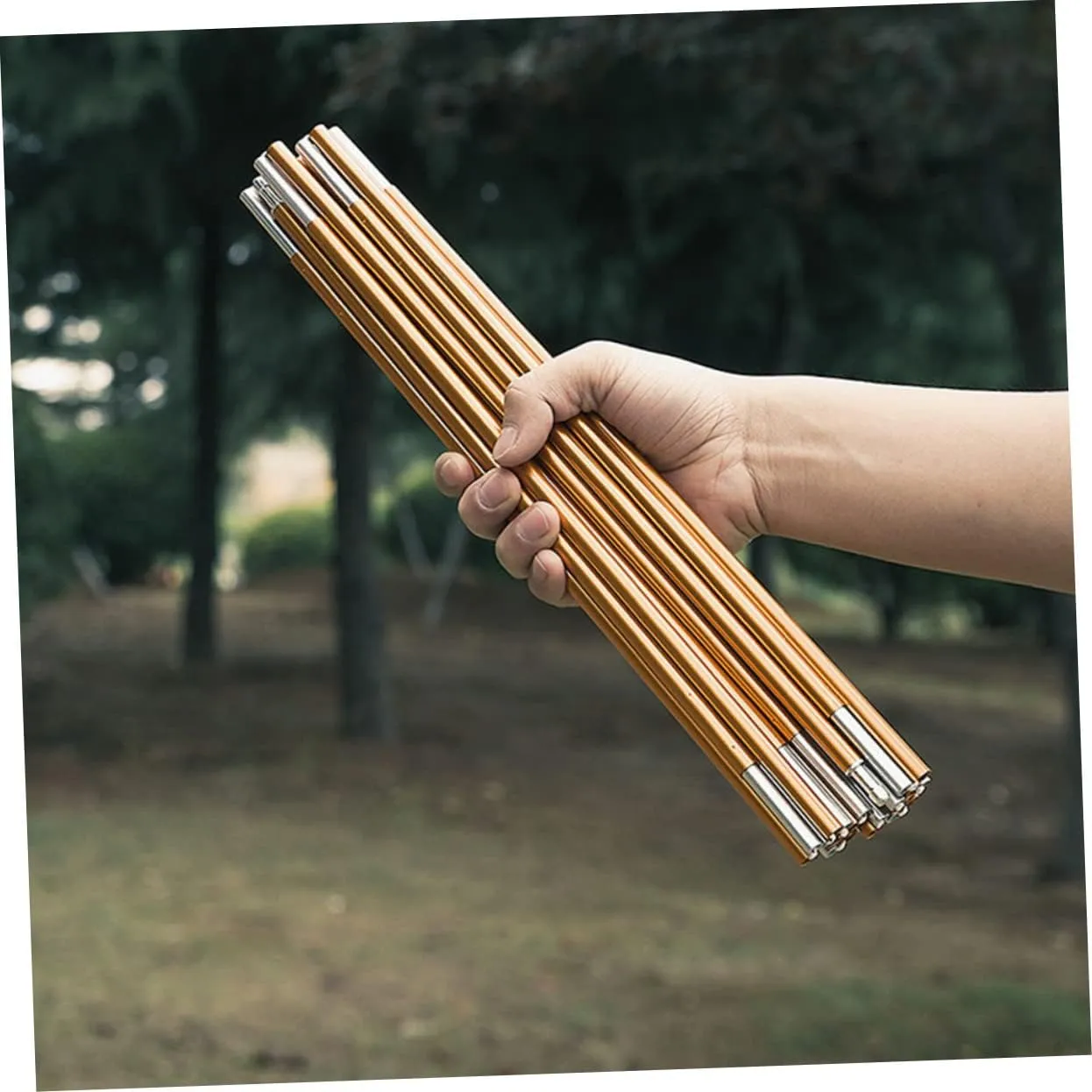 Tent Poles Tent Accessories Heavy Duty Outdoor Tent Camping Tent Adjustable Tent Camping Accessories
