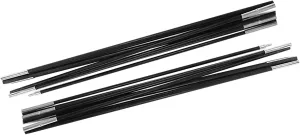 Tent Poles, Tent Pole Repair Kit 4.9M Fiberglass Camping Tent Pole Bars Tent Poles Replacement Outdoor Support Rods for Tarp, Tent, Awning, Camping Frames Kit