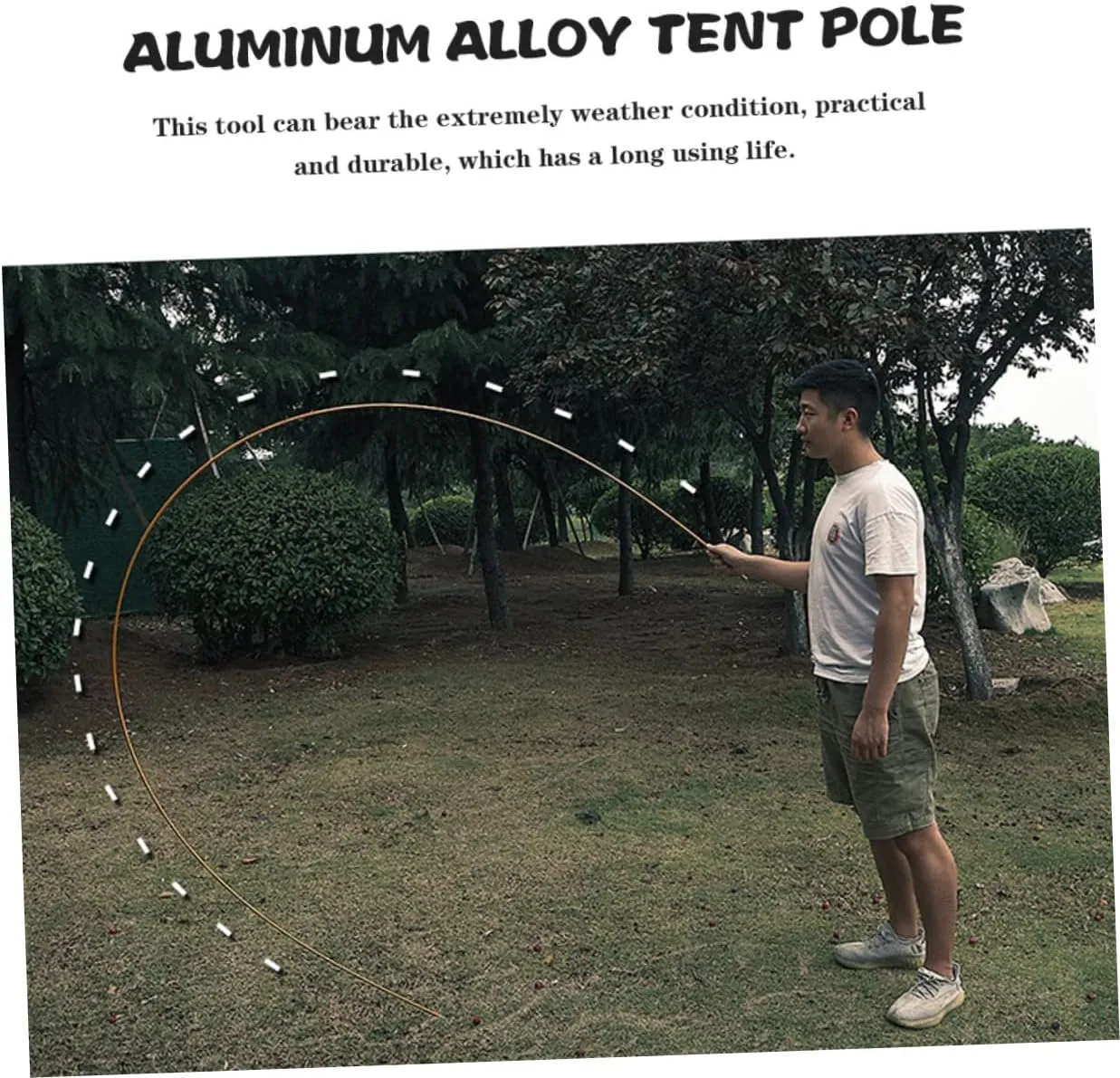 Tent Poles Tent Stand Pole Heavy Duty Tarp Heavy Duty Tent Foldable Tent Outdoor Canopy Pole Tent Canopy