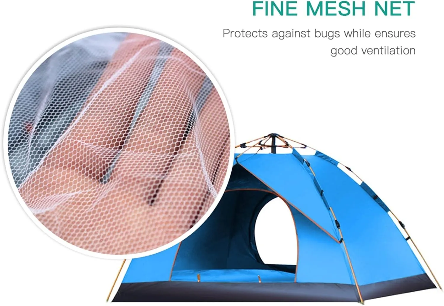 Tents 3-4 People pop up Tents Open Tent Throw Outdoor Camping Hiking Automatic Season Tents Speed Open Family Beach Large Space Tent
