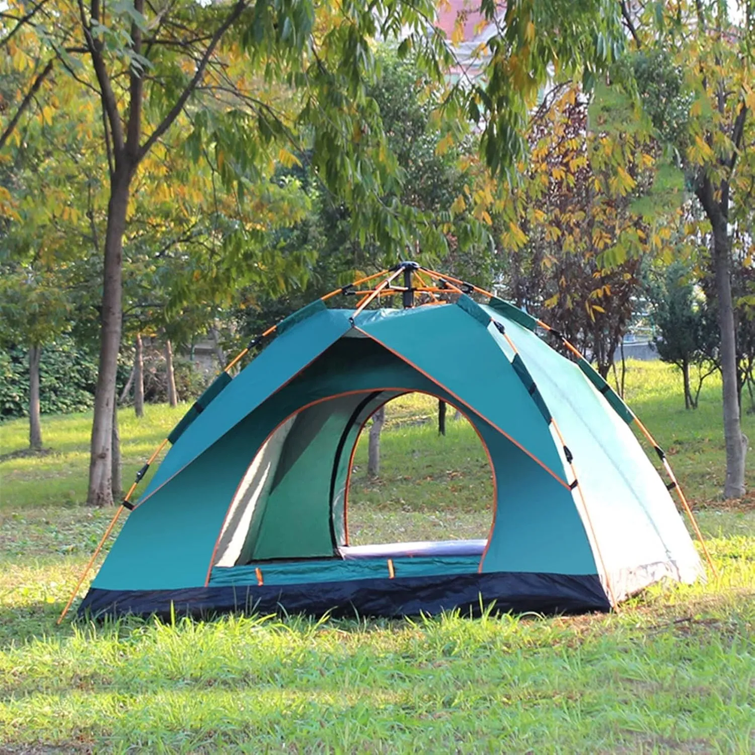 Tents 3-4 People pop up Tents Open Tent Throw Outdoor Camping Hiking Automatic Season Tents Speed Open Family Beach Large Space Tent