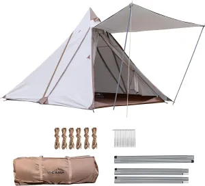 Tents for Camping, 2 Person Camping Tents Pyramid-Shaped,Waterproof Tents, and Included Carry Bag,Tent for Outdoor,Picnic,Camping,Family