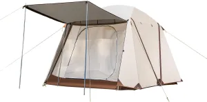 Tents for Camping 4 Person Tents Waterproof Easy Setup, Double Layer Family Camping Tent, Cabin Tents for Outdoor Hiking