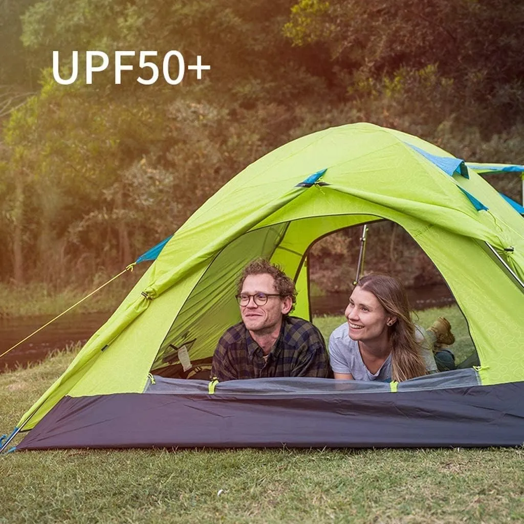 Tents for Camping Beach Tents Tent Ultralight Easy Set Up and Carry Family Tent UPF50, Rainproof PU2000 Tent for Camping Family Tents for Camping Hiking Traveling