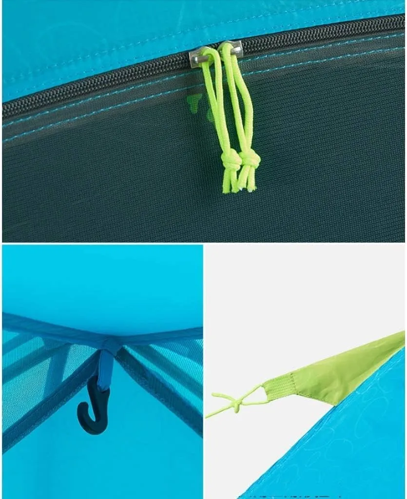 Tents for Camping Beach Tents Tent Ultralight Easy Set Up and Carry Family Tent UPF50, Rainproof PU2000 Tent for Camping Family Tents for Camping Hiking Traveling