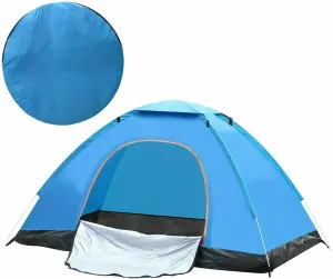Tents Outdoor Pop Up Tent Automatic Quick-Opening Tent Double Door Beach Camping Shelter Simple Tent Portable Waterproof