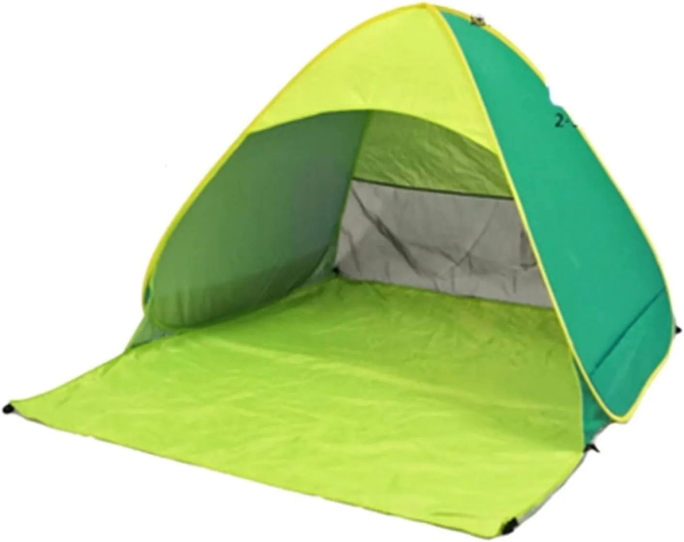 Tents Quick Automatic Opening Beach Tent Sun Shelter Tent Shade Lightwight Pop Up Open for Outdoor Camping Fishing, Green