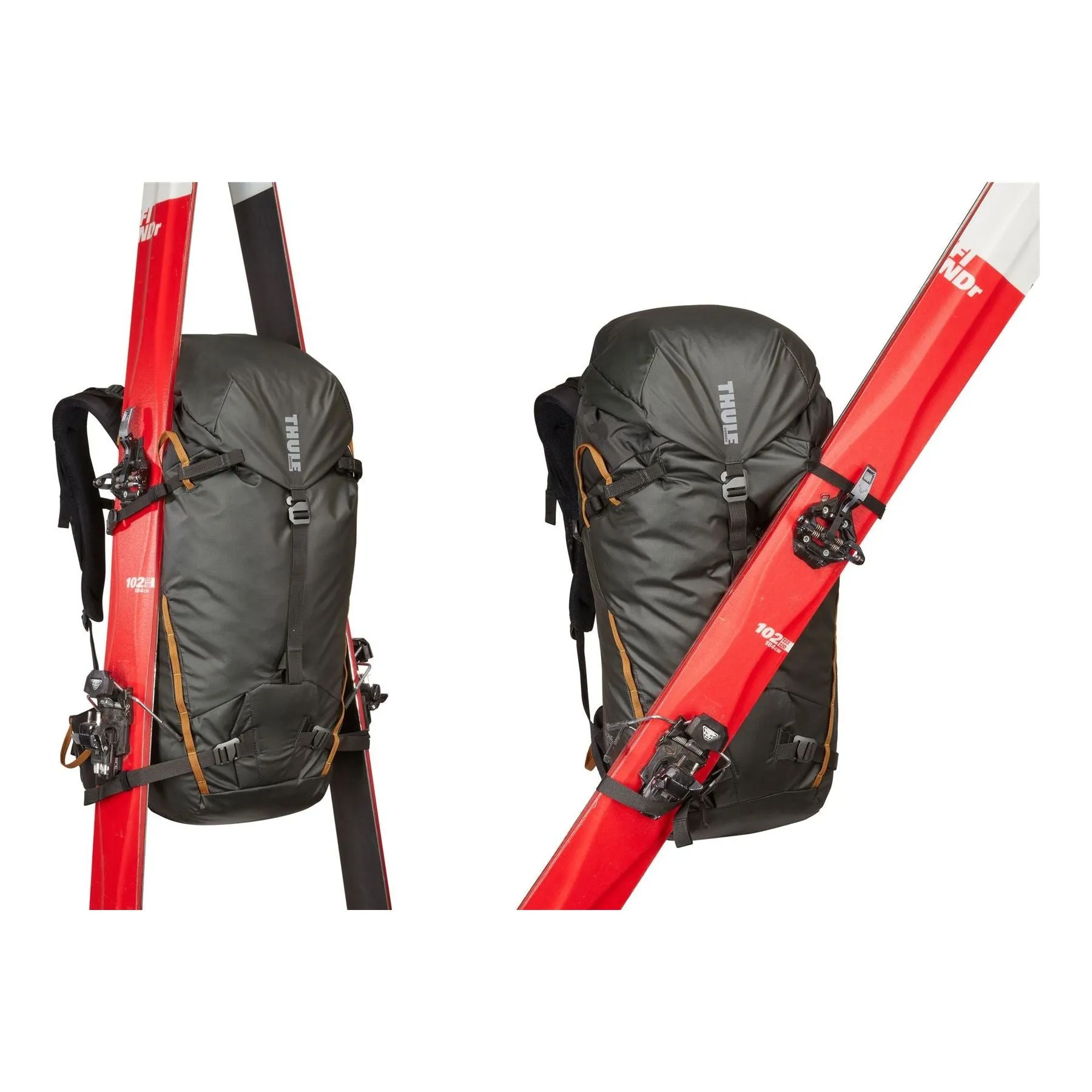 Thule Stir Alpine 40L hiking rucksack obsidian grey Hiking backpack