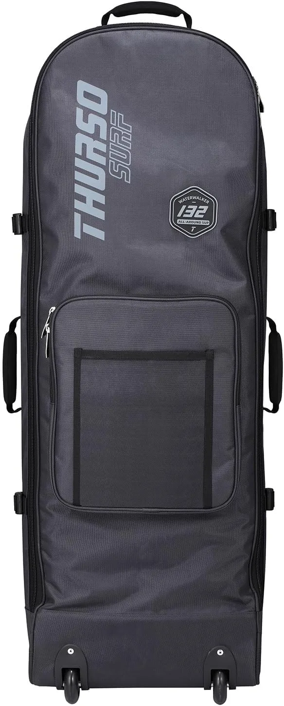 THURSO SURF Inflatable Paddle Board Bag with Wheels SUP Roller Backpack Replacement Fits Any iSUP Up to 12'6 and Accessories Super Durable Paddleboard Bag Large Capacity Travel Carrying Backpack