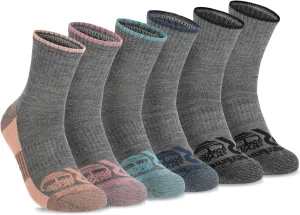Timberland PRO Work Quarter, Sorbtek Moisture Control Performance Womens Socks, Arch Support, Cushioned Footbed