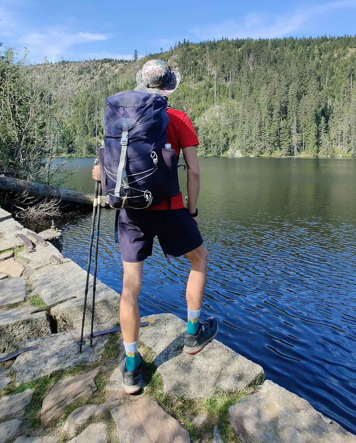 TODO 55% Merino Wool Hiking Socks Men & Women - Breathable, Thermal for all Outdoor Activities