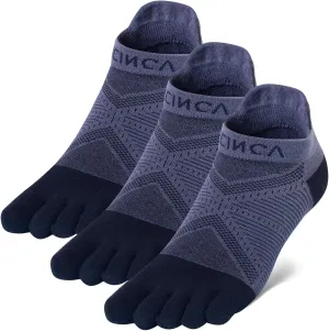 Toe Socks Cool-max Running Socks for Men Women 3 Pairs Athletic Breathable Five Finger Socks