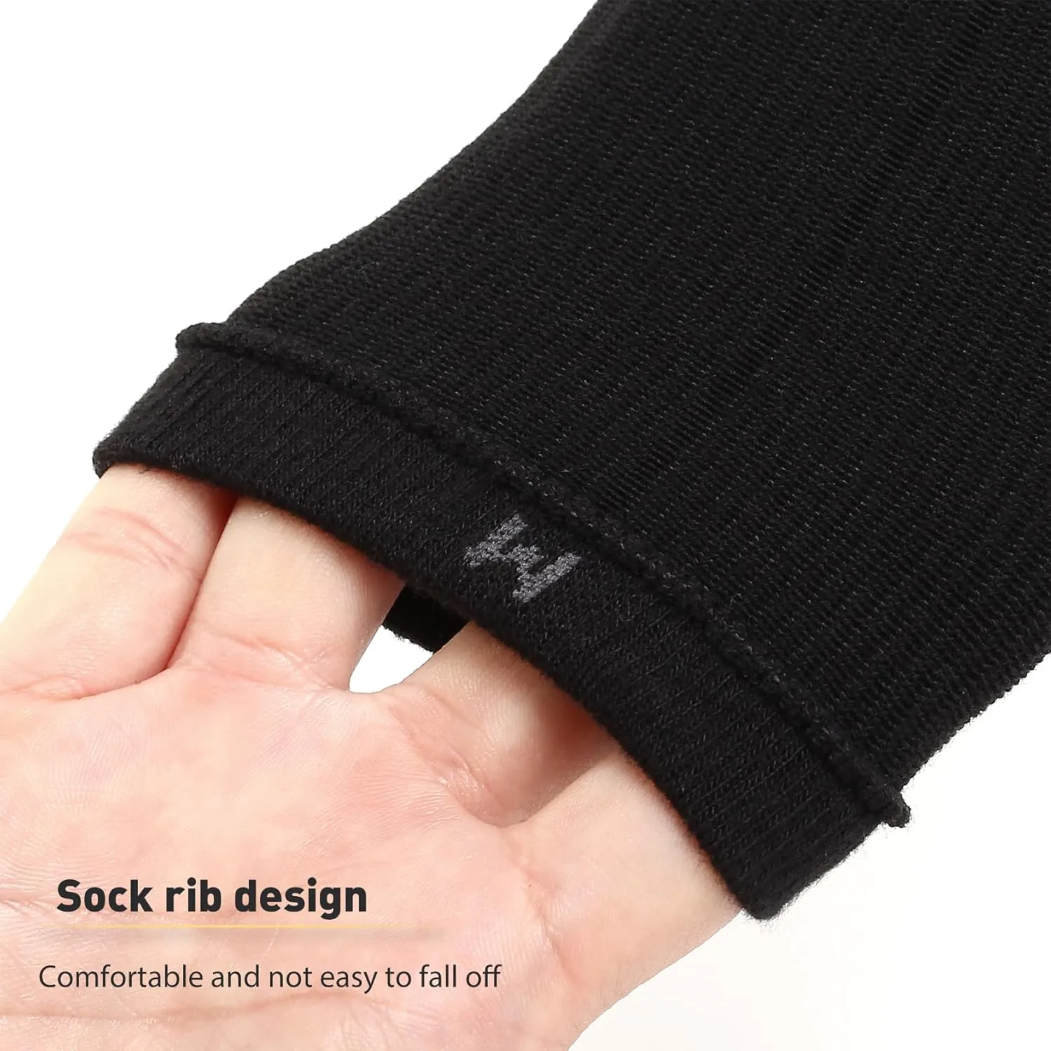 Toe Socks Liner Crew Socks for Men Women Cool-max Running Socks 3 Pairs Five Finger Socks