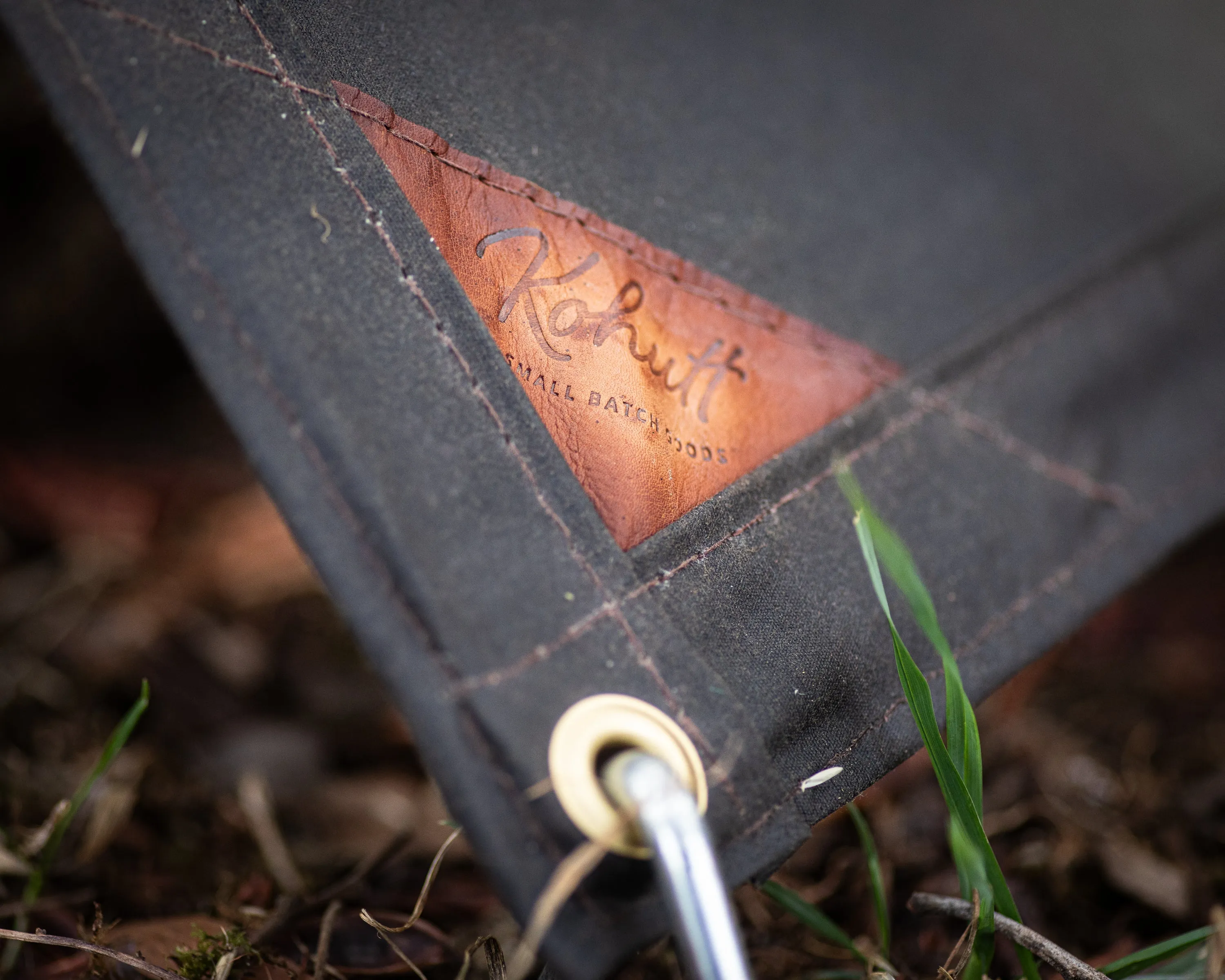 Traditional bushcraft oilskin canvas tarp (3 sizes)