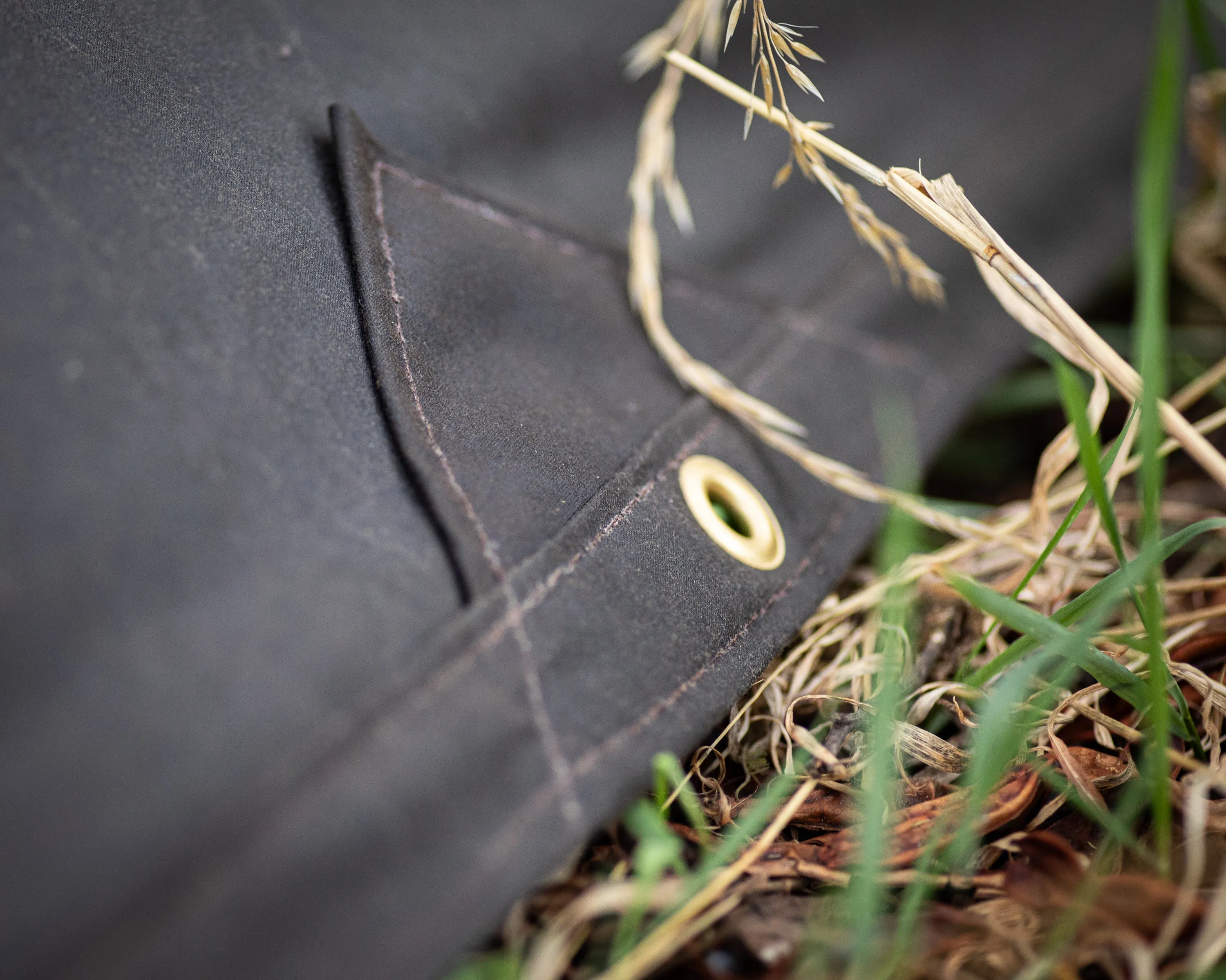 Traditional bushcraft oilskin canvas tarp (3 sizes)