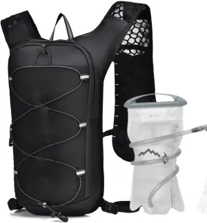 Trail Running Backpack,running Vest with Water Bladder,Honeycomb Hole Design with 1.5 litre Water Bag, Suitable for Trail Running,marathon Running