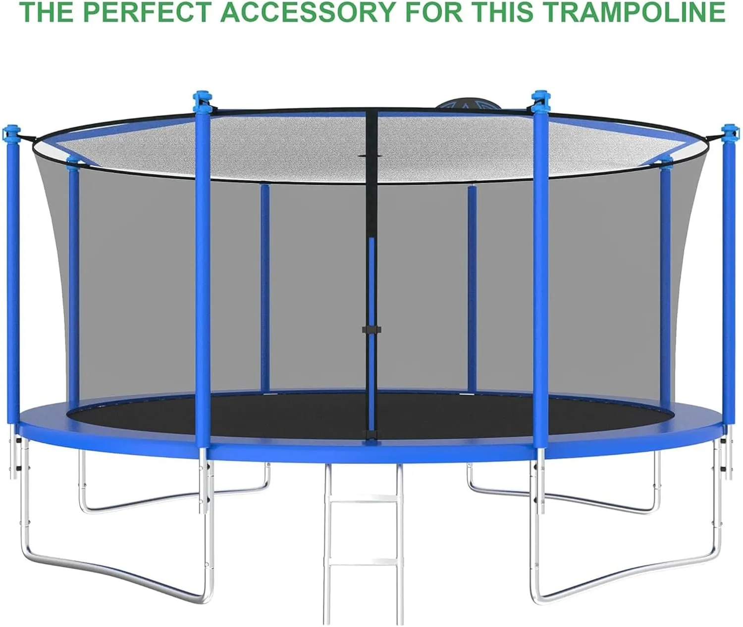 Trampoline Shade Cover, Outdoor Sun-Protection Trampolines Canopy, Trampoline Tent Protective Cover, Easy to Install, Trampolines Sunshade Accessories for Outdoor Backyard Playground