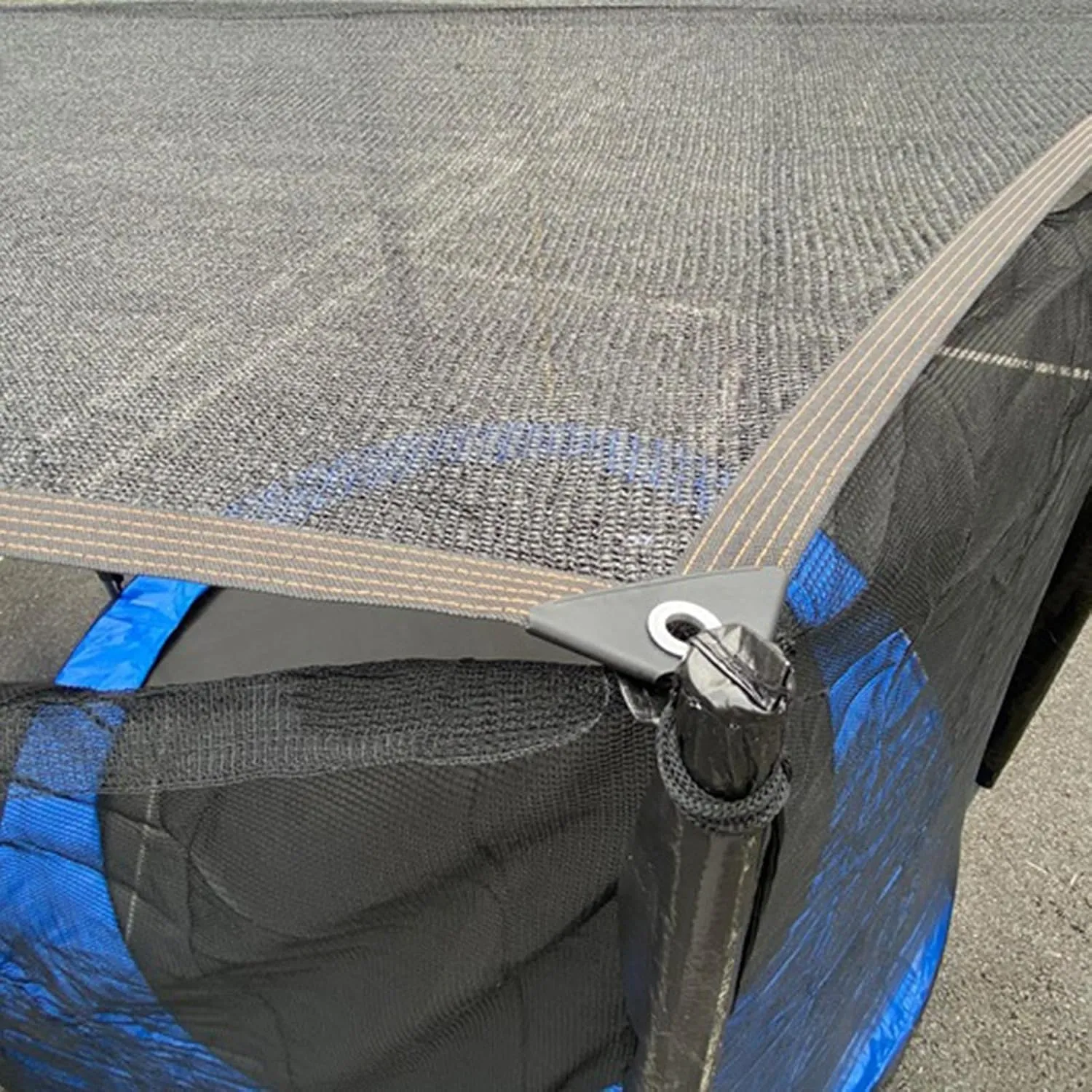 Trampoline Shade Cover, Trampolines Tent Cover, UV Protection Trampoline Canopy Sunshade, Foldable Tram-poline Shade Covers, Trampolines Accessories Top Covers