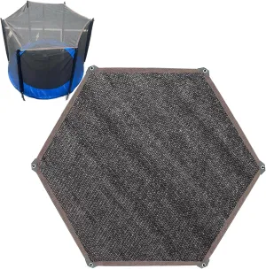 Trampoline Shade Cover, Trampolines Tent Cover, UV Protection Trampoline Canopy Sunshade, Foldable Tram-poline Shade Covers, Trampolines Accessories Top Covers