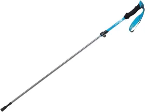 Travel Trekking Pole Outdoor Aluminum Trekking Poles Telescopic Climbing Pole Foldable Portable Hiking Sticks Outdoor Activities(Blue)
