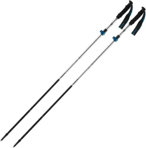 Trekking Poles, Foldable and Adjustable Trekking Poles, High Grip and Durable, Soft and Comfortable Handle, Easy to Store, Suitable for Hiking and Climbing (Red 2PCS)
