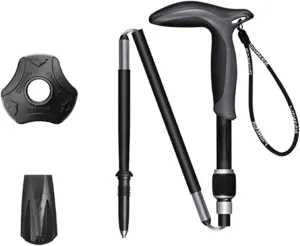 Trekking Poles, Foldable and Adjustable Trekking Poles, Light and Strong Trekking Poles, Shock-Resistant and Strong Grip, Soft and Non-Slip Handle
