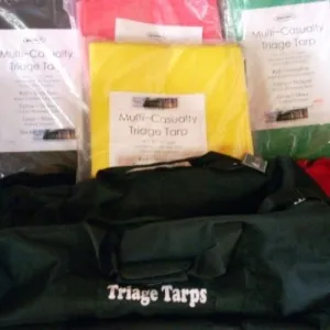 Triage Tarp Set with Carry Bag