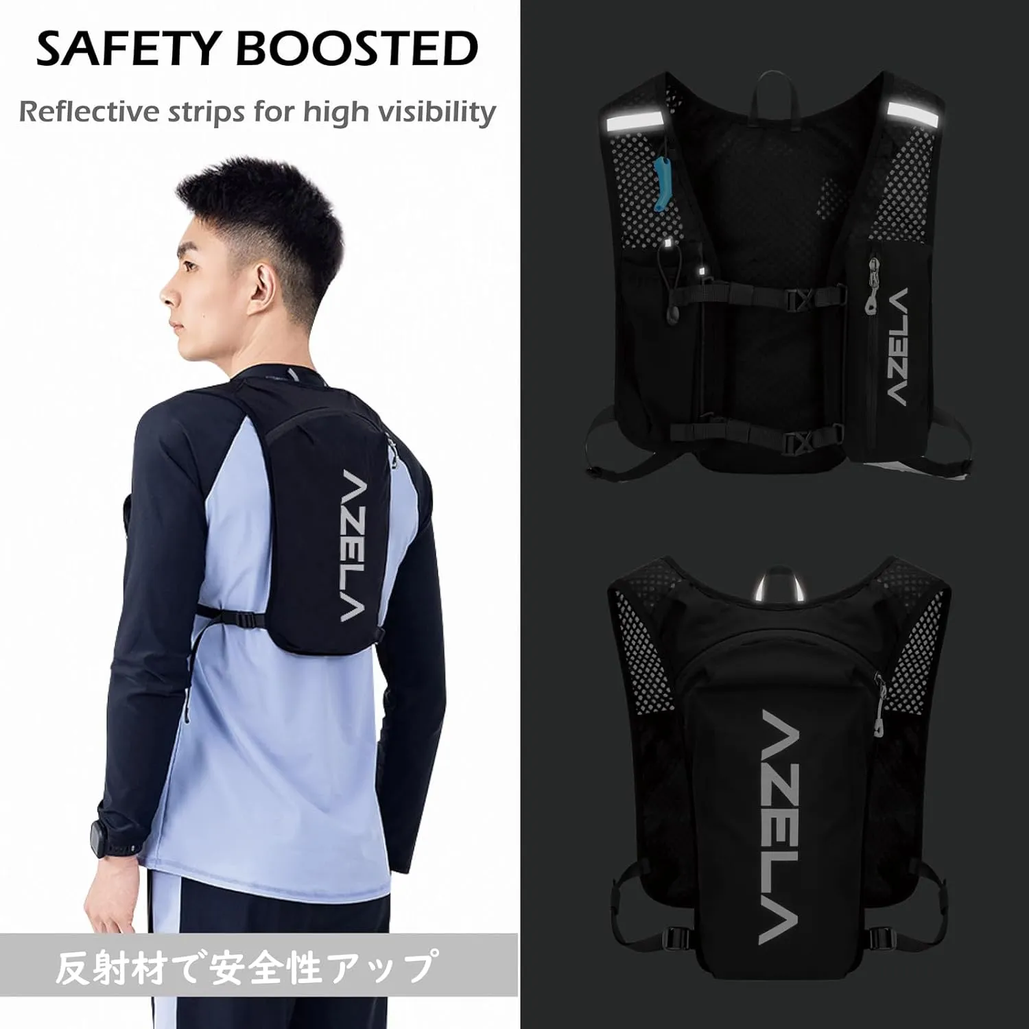 TRIWONDER Running Hydration Vest 5L 7L Lightweight Hydration Pack Backpack Hydro Daypack for Trail Marathoner Running Race Cycling Daypack