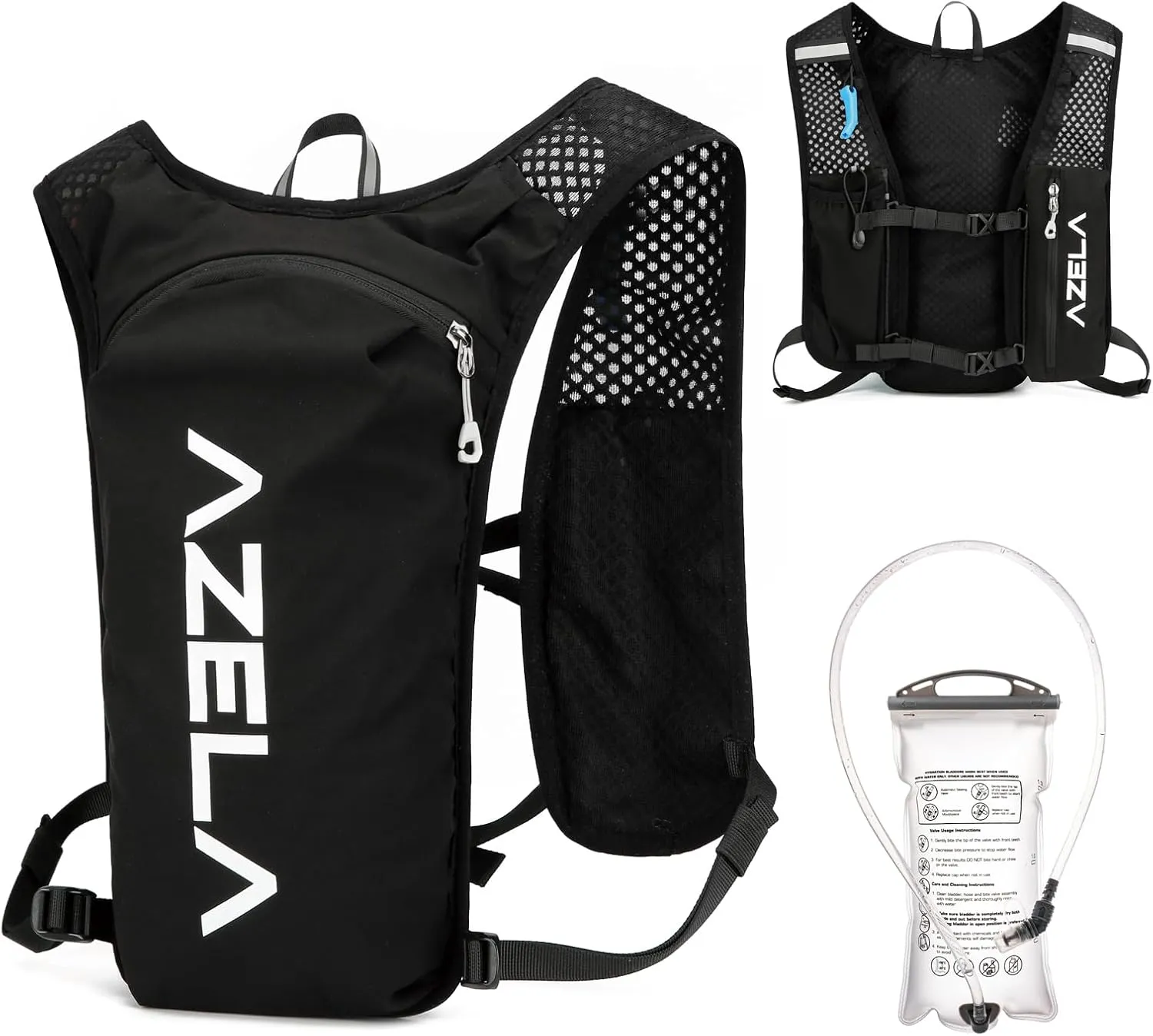 TRIWONDER Running Hydration Vest 5L 7L Lightweight Hydration Pack Backpack Hydro Daypack for Trail Marathoner Running Race Cycling Daypack