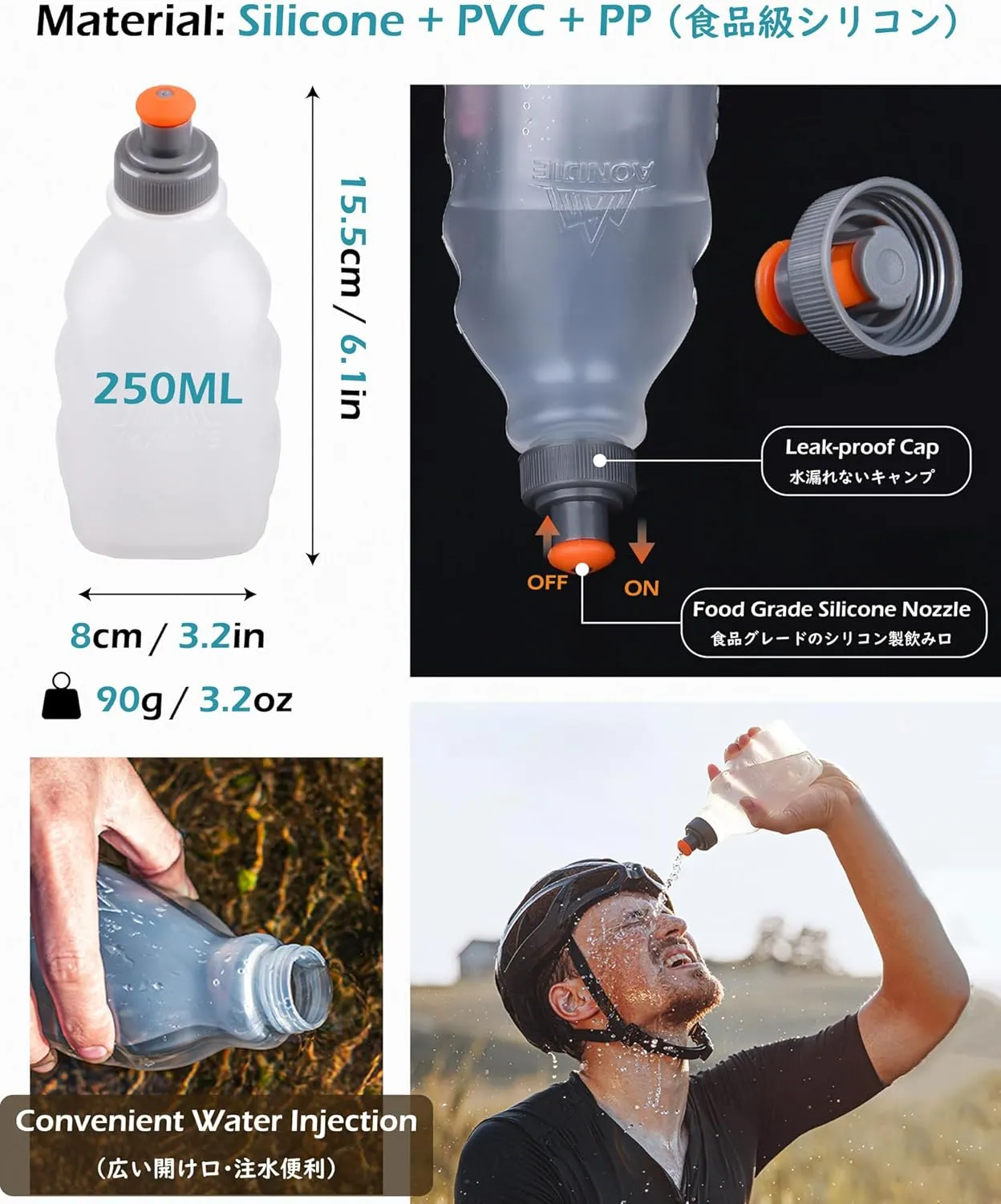 TRIWONDER Running Hydration Vest Water Pack Backpack for Women Men 5.5L 5L Runner Trail Race Marathon Cycling Hiking Jogging