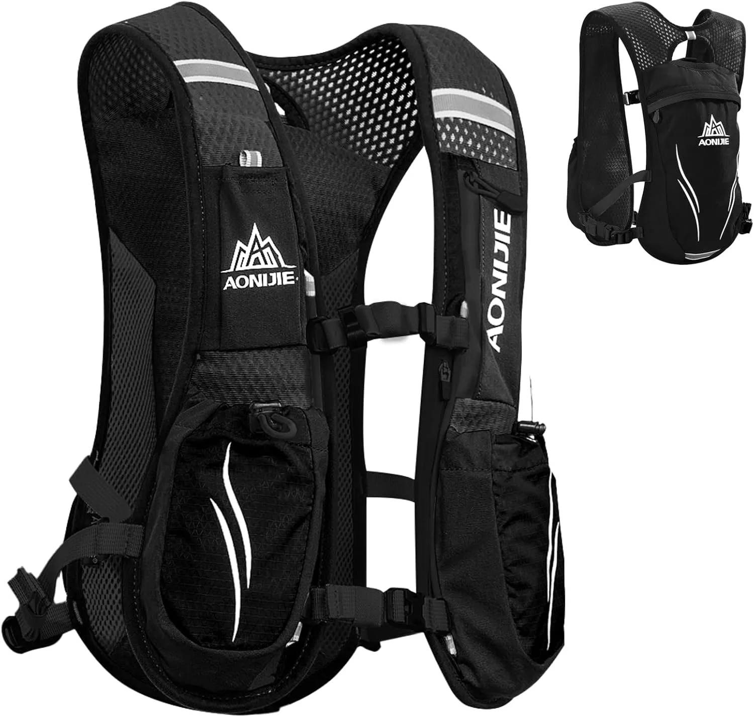 TRIWONDER Running Hydration Vest Water Pack Backpack for Women Men 5.5L 5L Runner Trail Race Marathon Cycling Hiking Jogging