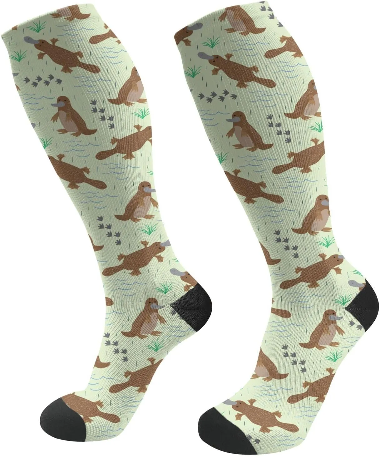 Unisex Compression Stockings 15-20mmhg For Pregnancy,Nurses,Running,Athletes,Travelers