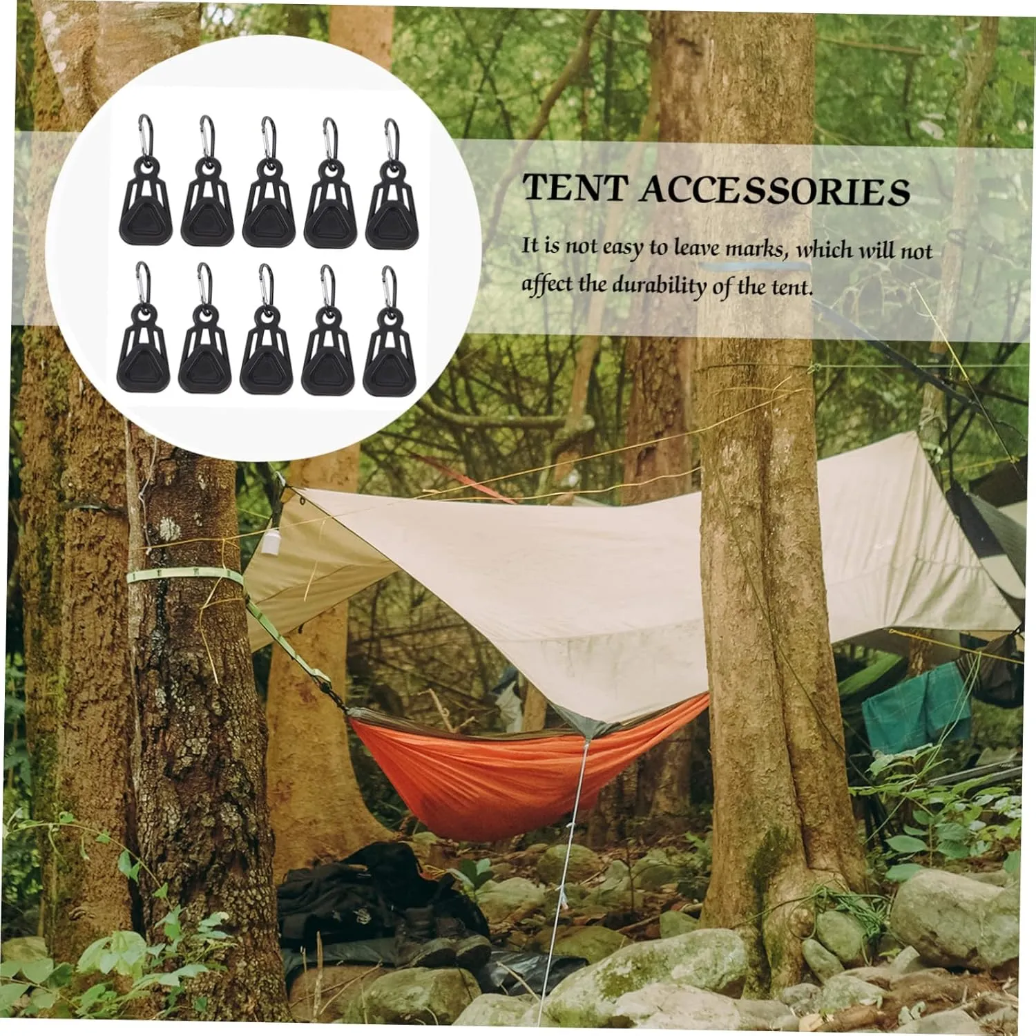 UPKOCH Tent Clip Heavy for Camp Awning Pop up Tent Clips Jaw Tent Fasteners Clip Hook Tents Canopy Tent Fixing
