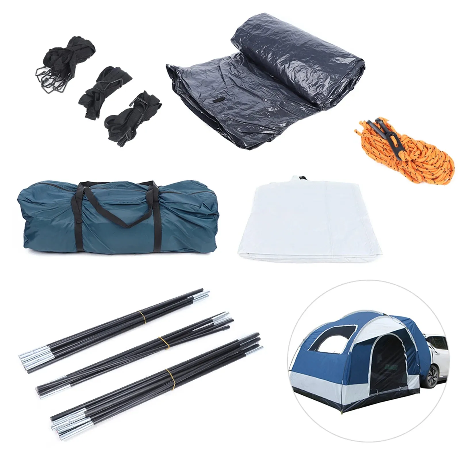 UV-Proof SUV Camping Tent