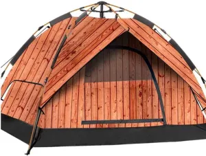 VejiA Tent, Outdoor Double Double Camping Equipment Portable Rainproof and Breathable Tent, 200×140×110Cm